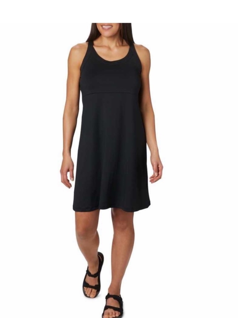 Columbia Cold Bay Omni-Freeze Omni-Shade Athletic Dress Sz XL Black